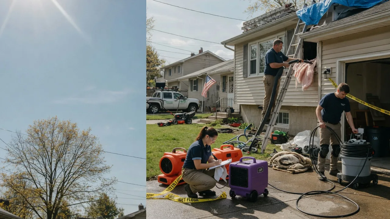 Emergency Water Removal in Columbia Station, OH near me